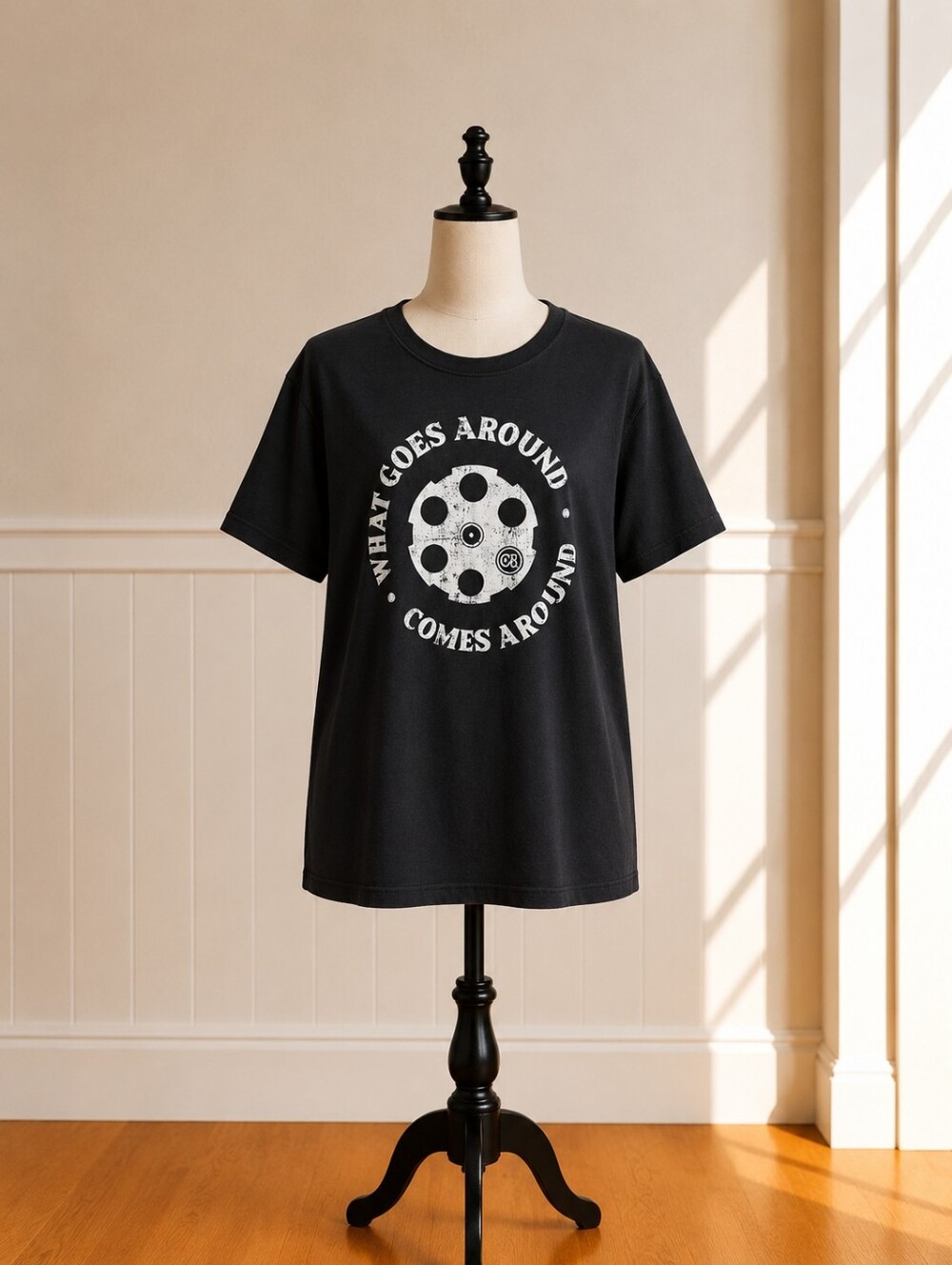 Black Graphic T-Shirt